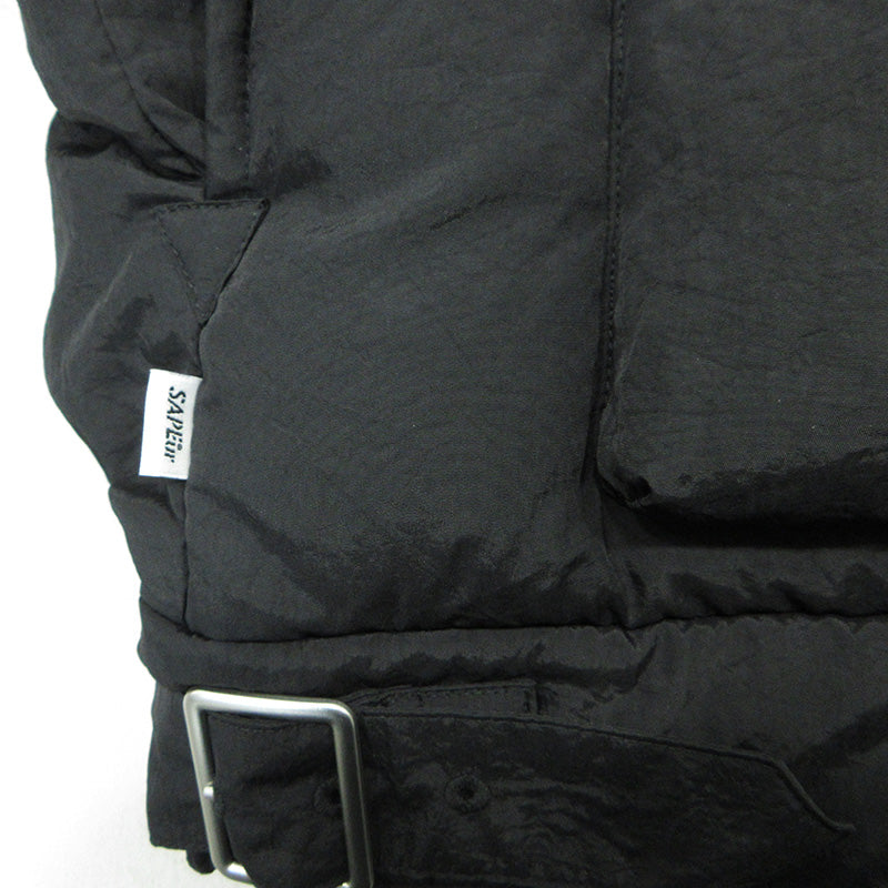 SAPEur | サプール B-3 TYPE DOWN JACKET ダウンジャケット ブラック サイズ：M【三重本店】
