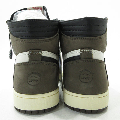 NIKE | ナイキ Air Jordan 1 Retro High OG TS SP ×Travis Scott エア ジョーダン 1 ハイ OG TS スペシャル トラビス・スコット カクタス・ジャック スニーカー CD4487-100 ブラウン 27cm【三重本店】