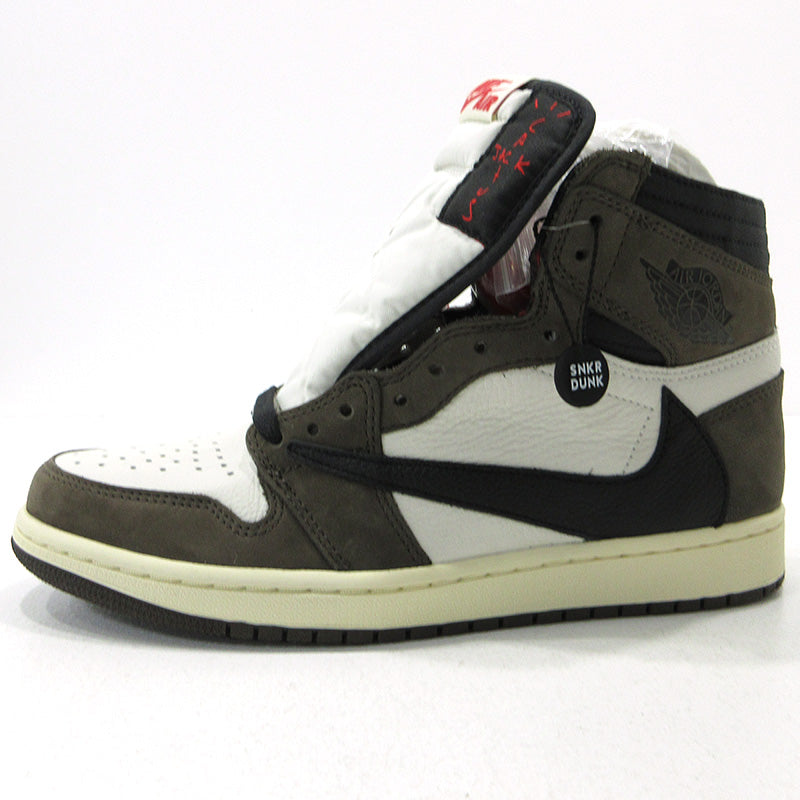 NIKE | ナイキ Air Jordan 1 Retro High OG TS SP ×Travis Scott エア ジョーダン 1 ハイ OG TS スペシャル トラビス・スコット カクタス・ジャック スニーカー CD4487-100 ブラウン 27cm【三重本店】