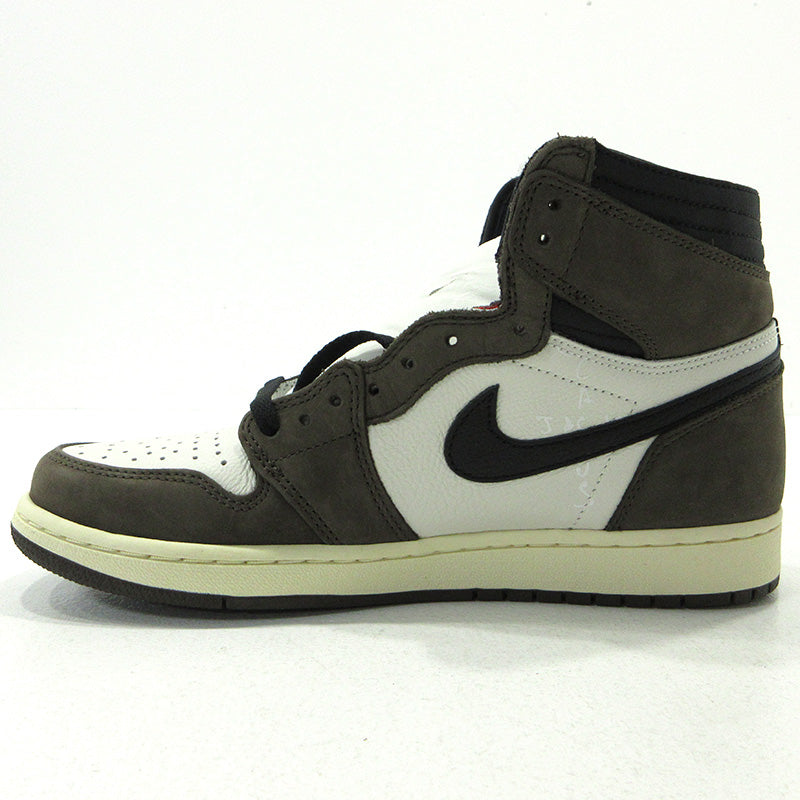 NIKE | ナイキ Air Jordan 1 Retro High OG TS SP ×Travis Scott エア ジョーダン 1 ハイ OG TS スペシャル トラビス・スコット カクタス・ジャック スニーカー CD4487-100 ブラウン 27cm【三重本店】