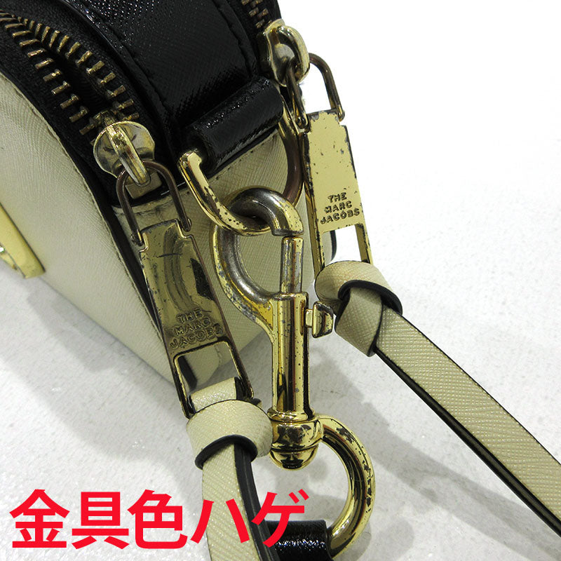 MARC JACOBS | マークジェイコブス スナップショット ショルダーバッグ アイボリー【三重本店】