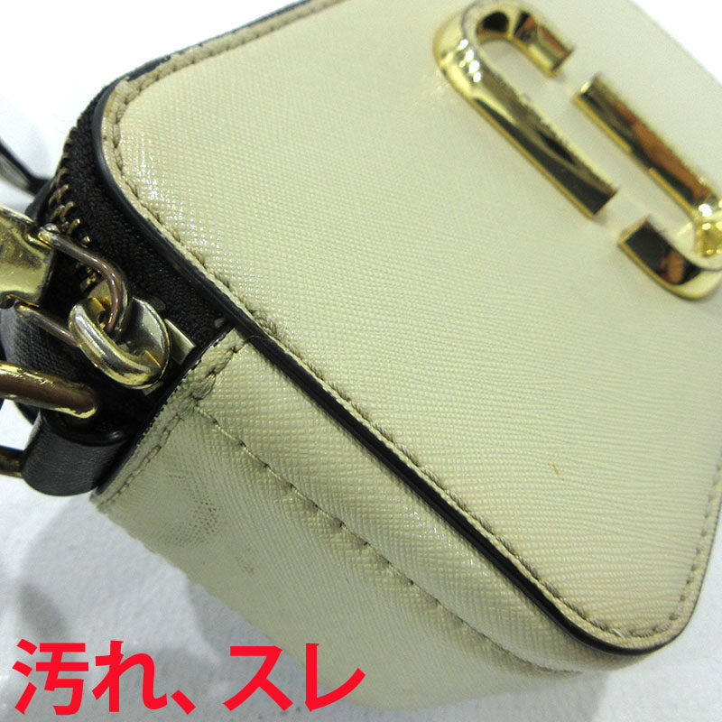 MARC JACOBS | マークジェイコブス スナップショット ショルダーバッグ アイボリー【三重本店】