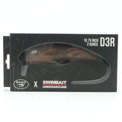 【フィッシング/釣り/釣具/ルアー】 UNDERGROUND × Rago Baits | スイムベイト アンダーグラウンド × レゴベイツ D3R Chestnut【三重本店】