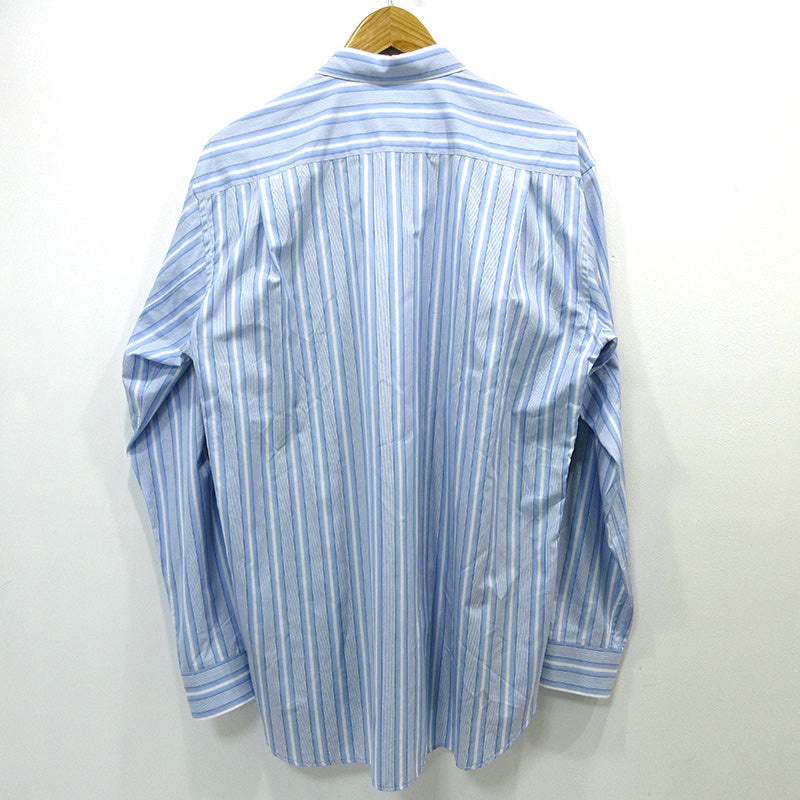 COMME des GARCONS SHIRT | コムデギャルソンシャツ パッチワークシャツ 長袖シャツ FO-B003 ブルー サイズ：M【三重本店】