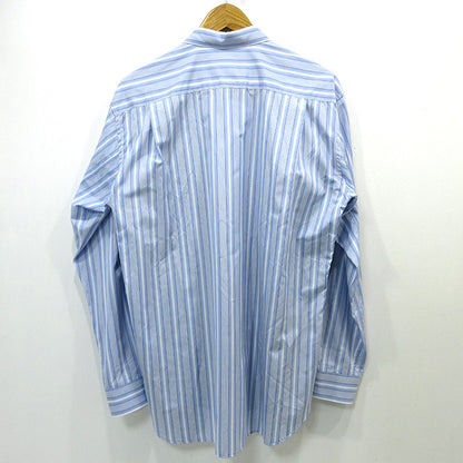 COMME des GARCONS SHIRT | コムデギャルソンシャツ パッチワークシャツ 長袖シャツ FO-B003 ブルー サイズ：M【三重本店】