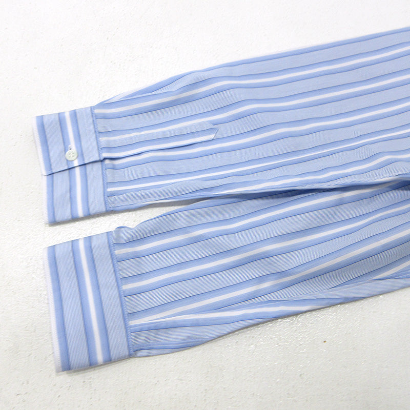 COMME des GARCONS SHIRT | コムデギャルソンシャツ パッチワークシャツ 長袖シャツ FO-B003 ブルー サイズ：M【三重本店】