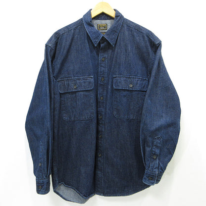 長袖シャツ ブルー サイズ：M【三重本店】