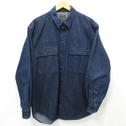 長袖シャツ ブルー サイズ：M【三重本店】