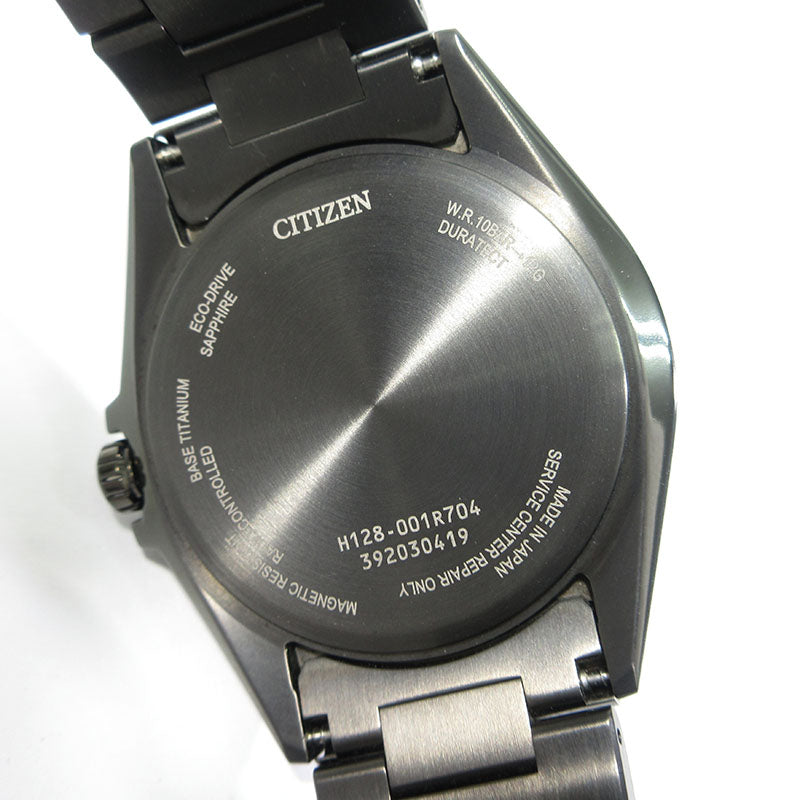 CITIZEN | シチズン ATTESA ACT Line アテッサ アクトライン ブラックチタンシリーズ 腕時計 CB3035-72E アナログ表示 エコドライブ電波時計 ブラック【三重本店】