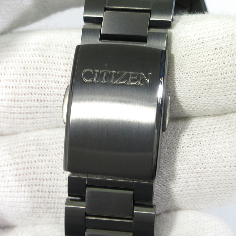 CITIZEN | シチズン ATTESA ACT Line アテッサ アクトライン ブラックチタンシリーズ 腕時計 CB3035-72E アナログ表示 エコドライブ電波時計 ブラック【三重本店】