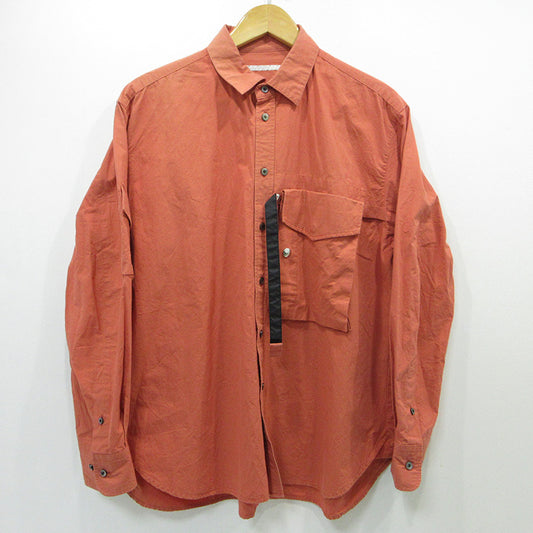 | タム G8 SHIRT BLACK 長袖シャツ 24A0196 オレンジ【三重本店】