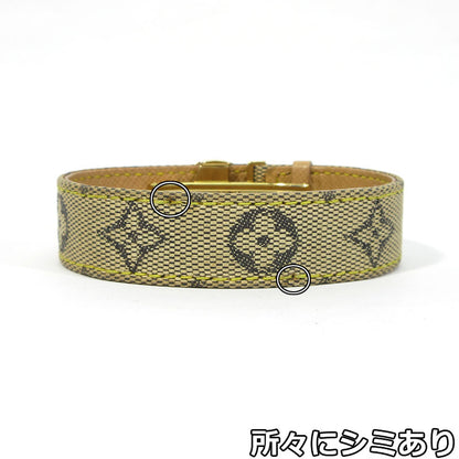 LOUIS VUITTON | ルイ・ヴィトン モノグラム ミニ グッドラック ブレスレット ブレスレット M64540 ベージュ系×ゴールドなど【三重本店】