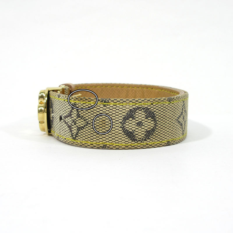 LOUIS VUITTON | ルイ・ヴィトン モノグラム ミニ グッドラック ブレスレット ブレスレット M64540 ベージュ系×ゴールドなど【三重本店】