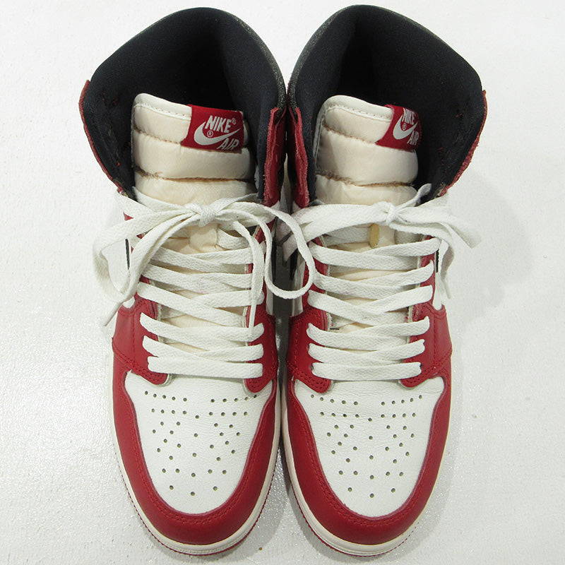 NIKE | ナイキ AIR JORDAN 1 RETRO HIGH OG エアジョーダン 1 レトロ ハイ オリジナル シカゴ スニーカー DZ5485-612 レッド 27cm【三重本店】