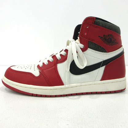 NIKE | ナイキ AIR JORDAN 1 RETRO HIGH OG エアジョーダン 1 レトロ ハイ オリジナル シカゴ スニーカー DZ5485-612 レッド 27cm【三重本店】