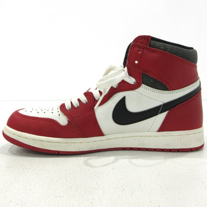 NIKE | ナイキ AIR JORDAN 1 RETRO HIGH OG エアジョーダン 1 レトロ ハイ オリジナル シカゴ スニーカー DZ5485-612 レッド 27cm【三重本店】