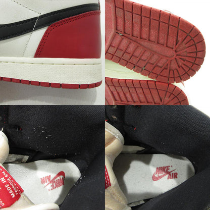 NIKE | ナイキ AIR JORDAN 1 RETRO HIGH OG エアジョーダン 1 レトロ ハイ オリジナル シカゴ スニーカー DZ5485-612 レッド 27cm【三重本店】