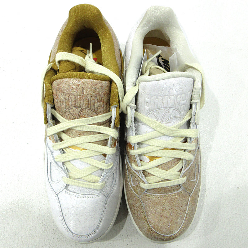 NIKE | ナイキ Air Force 3 Low SP ×NIGO Kintsugi/Bamboo エアフォース3 ロー ニゴー 金継ぎ/バンブー スニーカー HQ0261-201 ホワイト 26.5cm【三重本店】