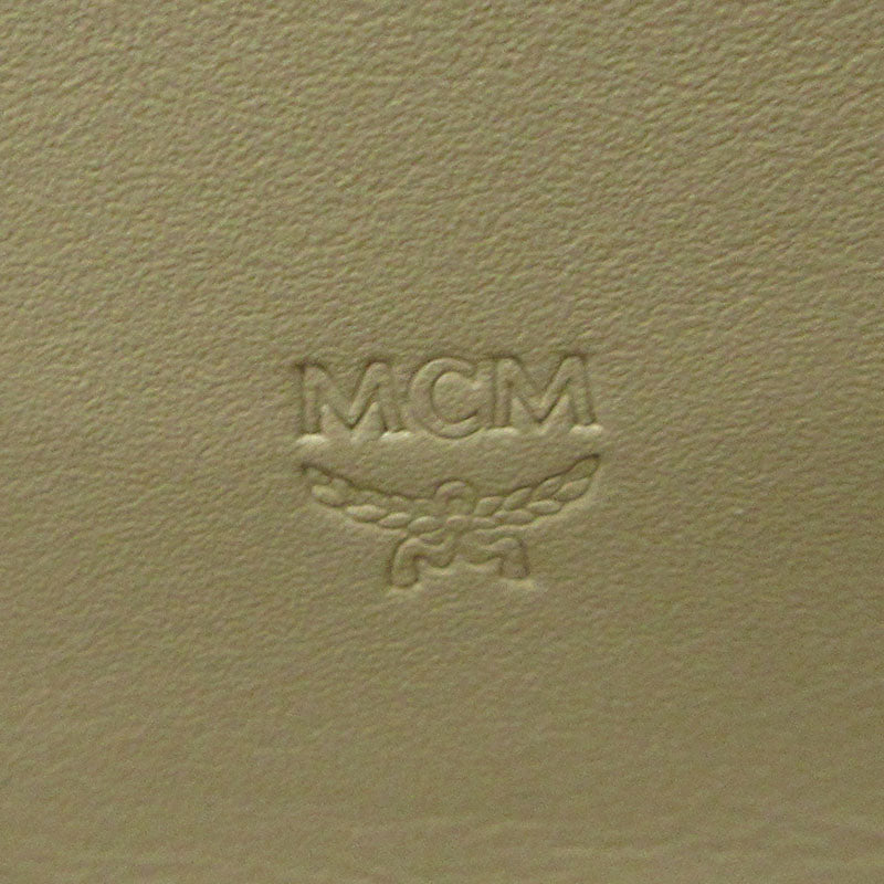 MCM | エム・シー・エム ラウンドファスナー 長財布 MXL8SVI92CO001 ベージュ【三重本店】