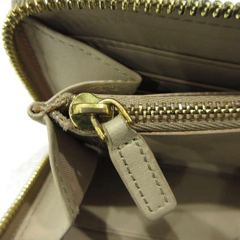 MCM | エム・シー・エム ラウンドファスナー 長財布 MXL8SVI92CO001 ベージュ【三重本店】
