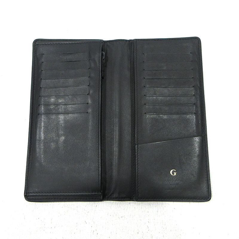 LOUIS VUITTON | ルイ・ヴィトン ポルトフォイユブラザNM 二つ折り 長財布 M69980 ブラック【三重本店】