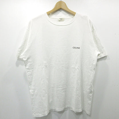 CELINE | セリーヌ ロゴプリント 半袖Ｔシャツ 2X43C671Q ホワイト サイズ：S【三重本店】