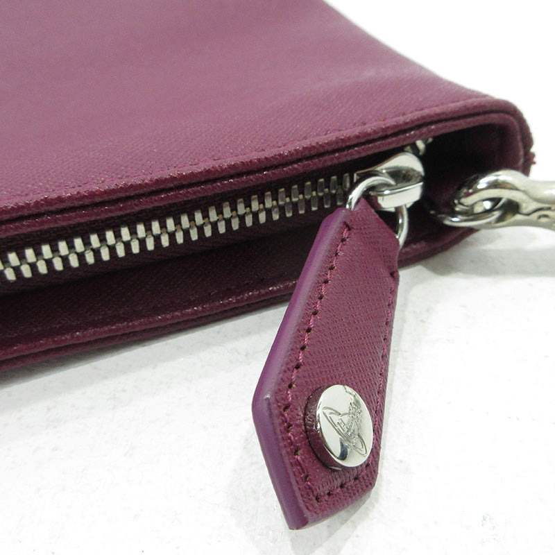 Vivienne Westwood | ヴィヴィアンウエストウッド SQUIRE SQUARE CROSSBODY ショルダーバッグ パープル【三重本店】