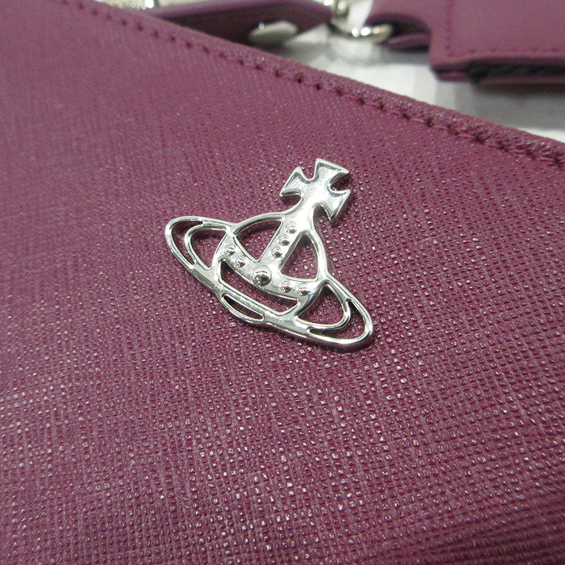 Vivienne Westwood | ヴィヴィアンウエストウッド SQUIRE SQUARE CROSSBODY ショルダーバッグ パープル【三重本店】