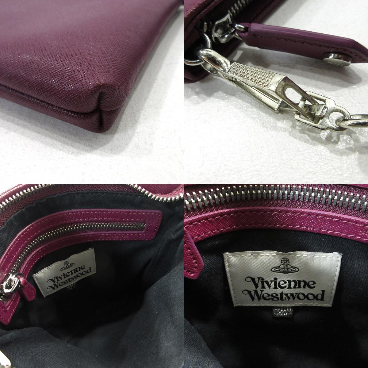 Vivienne Westwood | ヴィヴィアンウエストウッド SQUIRE SQUARE CROSSBODY ショルダーバッグ パープル【三重本店】