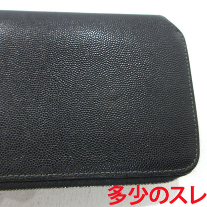 CARTIER | カルティエ サントスドゥカルティエ ラウンドファスナー 長財布 L3000942 ブラック【三重本店】