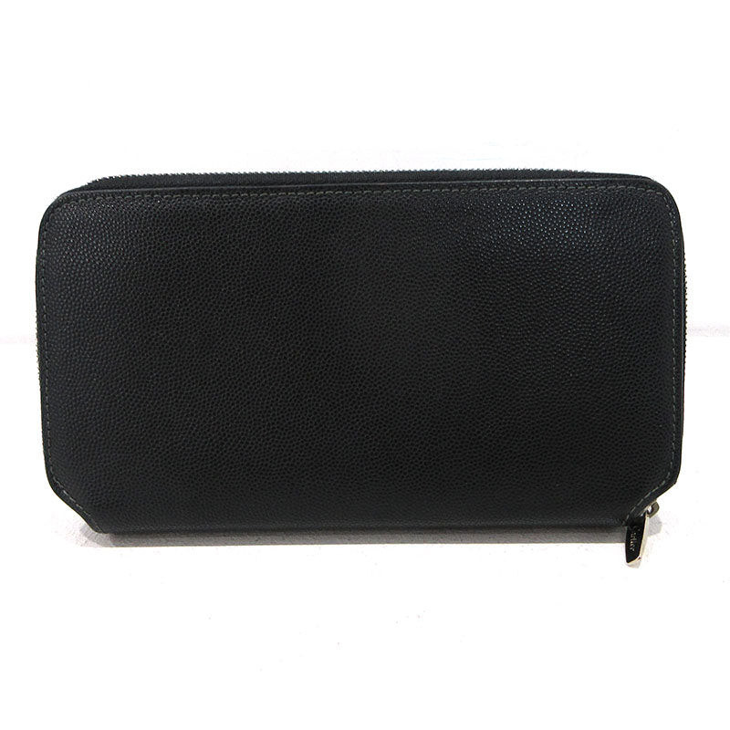 CARTIER | カルティエ サントスドゥカルティエ ラウンドファスナー 長財布 L3000942 ブラック【三重本店】