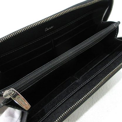 CARTIER | カルティエ サントスドゥカルティエ ラウンドファスナー 長財布 L3000942 ブラック【三重本店】