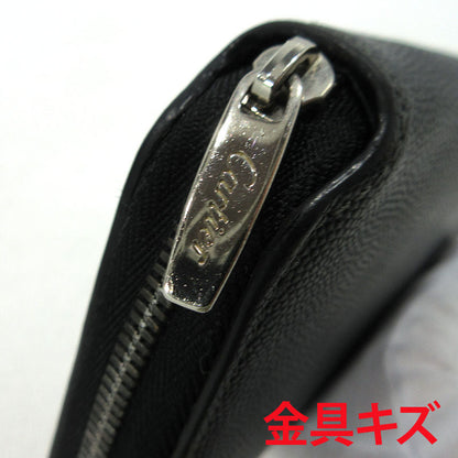 CARTIER | カルティエ サントスドゥカルティエ ラウンドファスナー 長財布 L3000942 ブラック【三重本店】