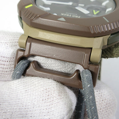 CASIO | カシオ PRO TREK Hiker Line プロトレック ハイカーライン 腕時計 PRJ-B001B-5JF アナデジ表示 タフソーラー グリーン系×ブラウン系など【三重本店】