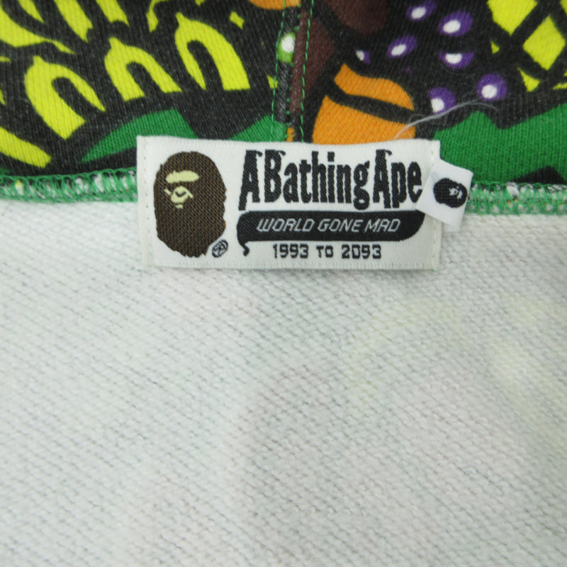 A BATHING APE | アベイシングエイプ トロピカルマイロジップパーカー パーカー グリーン サイズ：M【三重本店】