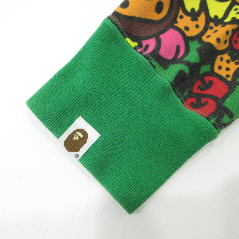 A BATHING APE | アベイシングエイプ トロピカルマイロジップパーカー パーカー グリーン サイズ：M【三重本店】