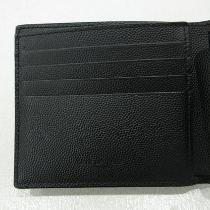 SAINT LAURENT | サンローラン 札入れ パスケース付き 二つ折り財布 582604 ブラック【三重本店】