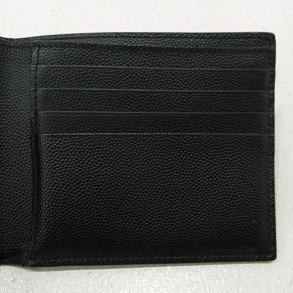 SAINT LAURENT | サンローラン 札入れ パスケース付き 二つ折り財布 582604 ブラック【三重本店】