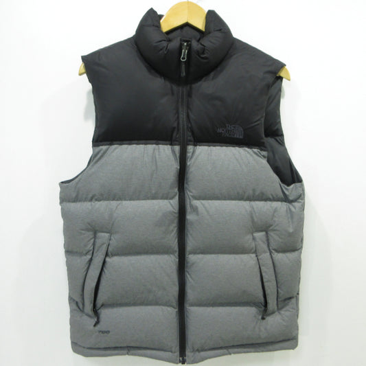 THE NORTH FACE | ザ・ノースフェイス ヌプシダウンベスト ダウンベスト ND51605Z グレー サイズ：S【三重本店】