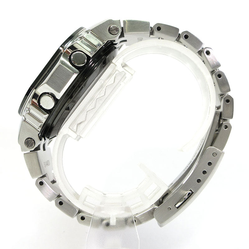 CASIO | カシオ G-SHOCK FULL METAL 5000 SERIES フルメタル 5000シリーズ 腕時計 GMW-B5000BT-1JF デジタル表示 タフソーラー電波時計 ブラック×シルバー【三重本店】