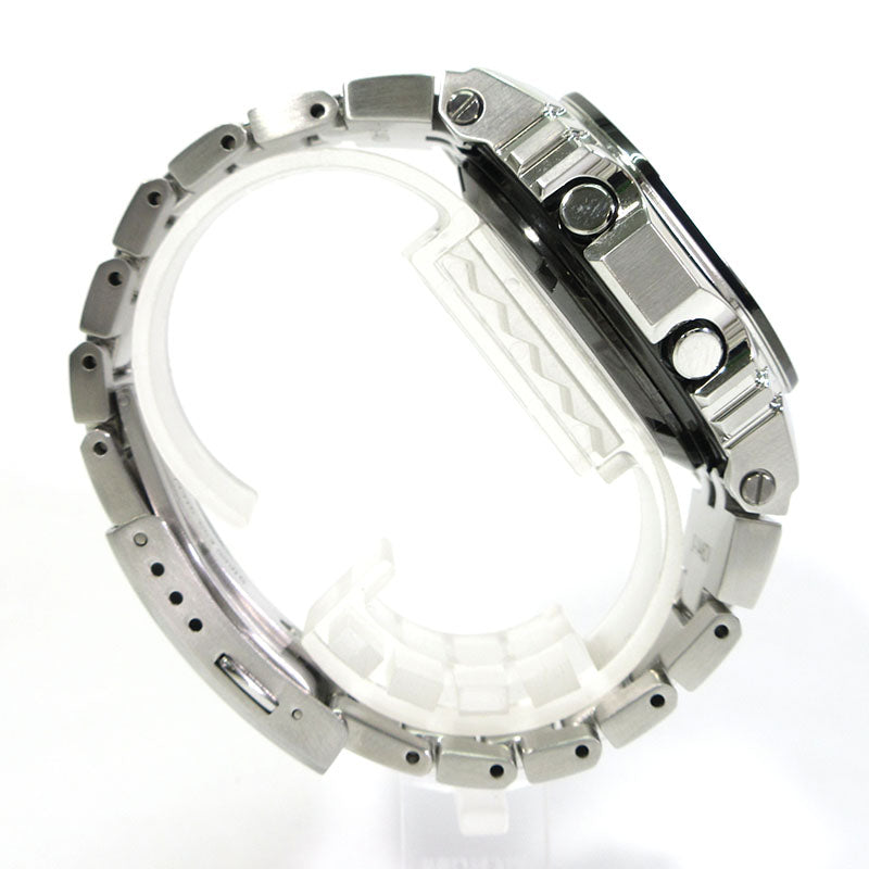CASIO | カシオ G-SHOCK FULL METAL 5000 SERIES フルメタル 5000シリーズ 腕時計 GMW-B5000BT-1JF デジタル表示 タフソーラー電波時計 ブラック×シルバー【三重本店】