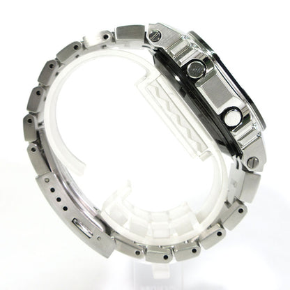 CASIO | カシオ G-SHOCK FULL METAL 5000 SERIES フルメタル 5000シリーズ 腕時計 GMW-B5000BT-1JF デジタル表示 タフソーラー電波時計 ブラック×シルバー【三重本店】