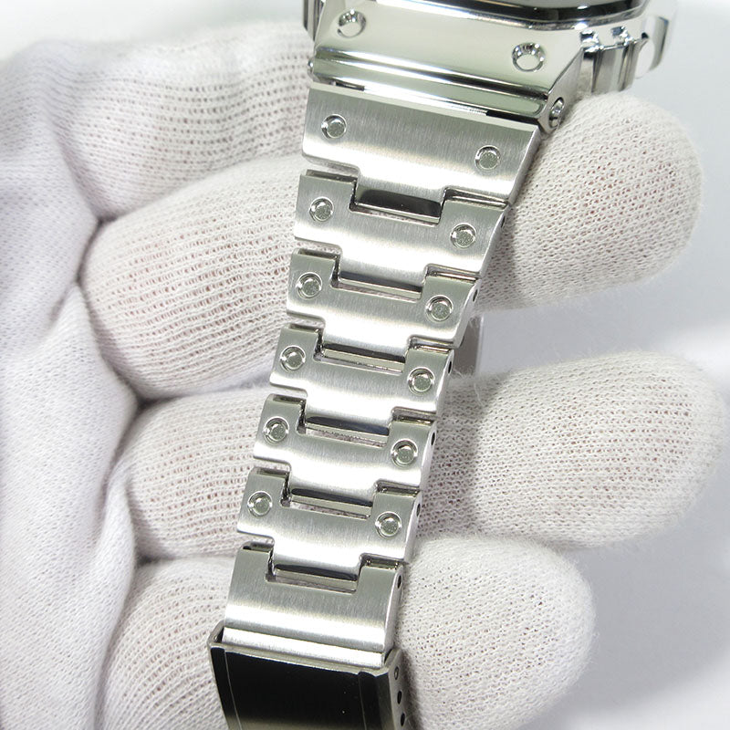 CASIO | カシオ G-SHOCK FULL METAL 5000 SERIES フルメタル 5000シリーズ 腕時計 GMW-B5000BT-1JF デジタル表示 タフソーラー電波時計 ブラック×シルバー【三重本店】