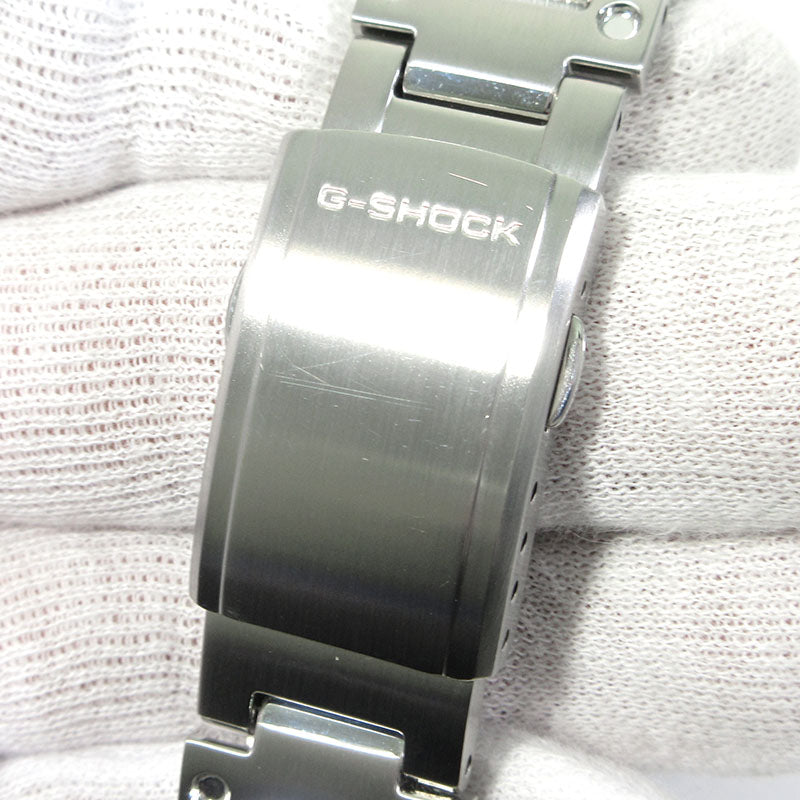 CASIO | カシオ G-SHOCK FULL METAL 5000 SERIES フルメタル 5000シリーズ 腕時計 GMW-B5000BT-1JF デジタル表示 タフソーラー電波時計 ブラック×シルバー【三重本店】