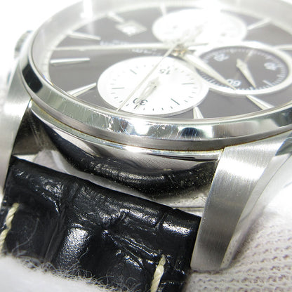 HAMILTON | ハミルトン Jazzmaster Auto Chrono ジャズマスター オートクロノ 腕時計 H325960 多針アナログ表示 自動巻き グレー系×シルバー×ブラック【三重本店】