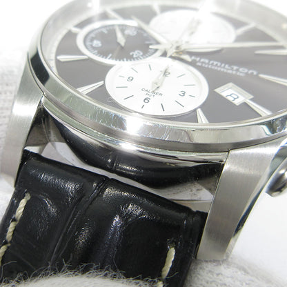 HAMILTON | ハミルトン Jazzmaster Auto Chrono ジャズマスター オートクロノ 腕時計 H325960 多針アナログ表示 自動巻き グレー系×シルバー×ブラック【三重本店】