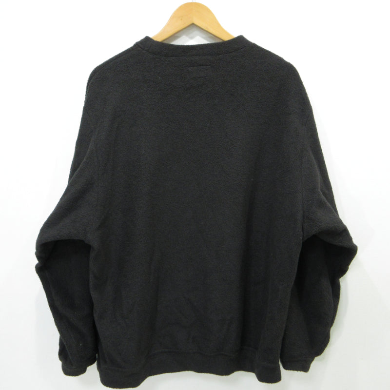 DESCENDANT | ディセンダント roo fleece crew neck sweat ボアスウェット スウェット ブラック サイズ：2【三重本店】