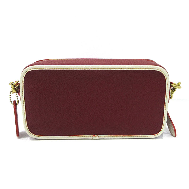 COACH | コーチ キアカメラバッグ・カラーブロック ショルダーバッグ CE735 レッド【三重本店】