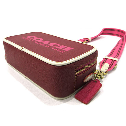 COACH | コーチ キアカメラバッグ・カラーブロック ショルダーバッグ CE735 レッド【三重本店】