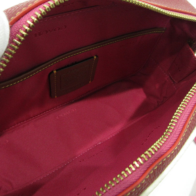 COACH | コーチ キアカメラバッグ・カラーブロック ショルダーバッグ CE735 レッド【三重本店】